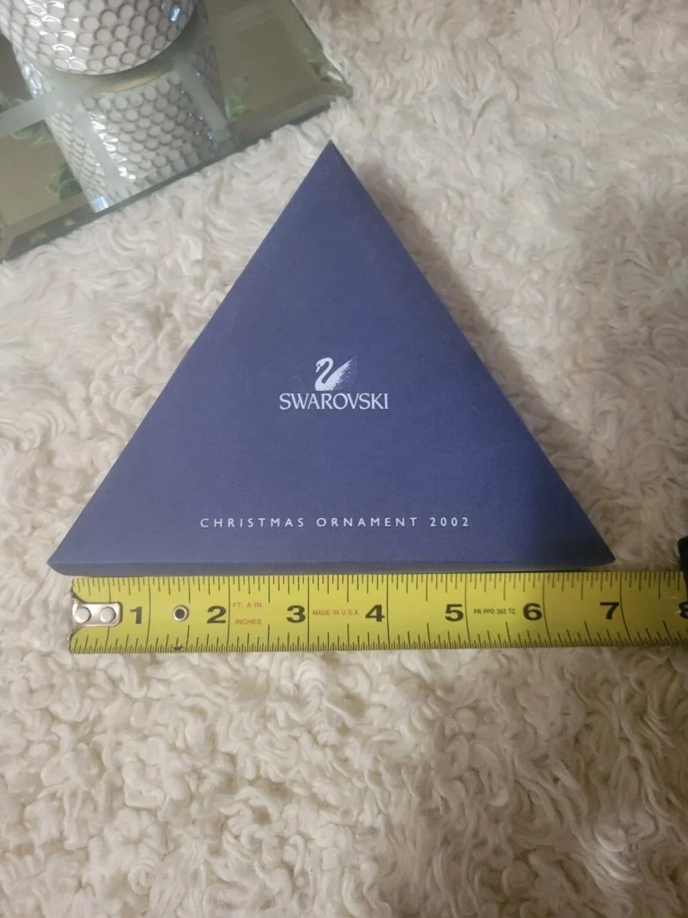 Swarovski 2002 Annual Snowflake Ornament ☆ | 3 In ☆ | NWT + COA